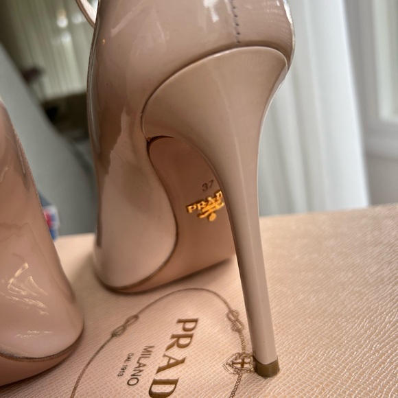 Prada blush heels size 37 from shop in Florence - Picture 6 of 13